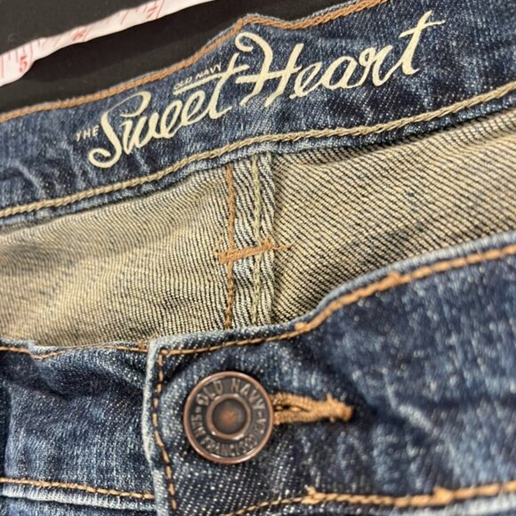 Old Navy Sweetheart Bootcut Womens Jeans Size 14 medium wash - Picture 3 of 12